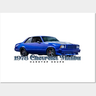 Customized 1978 Chevrolet Malibu Hardtop Coupe Posters and Art